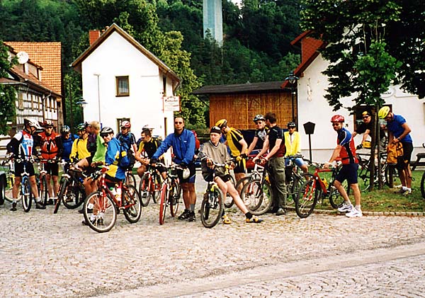 Rennsteig-Tour, 17. und 18. Juni 2000 - Bild 1