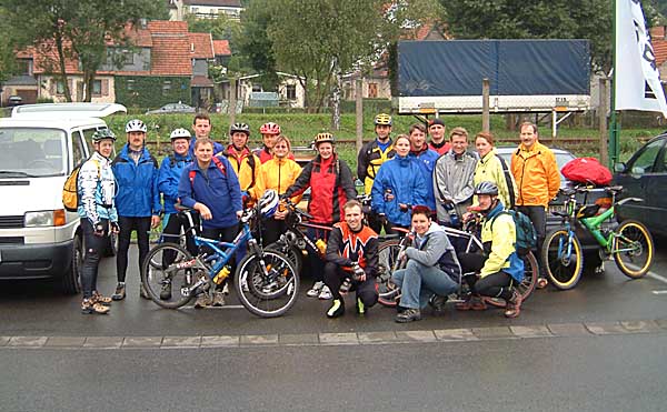 Rennsteig-Dolmar-Weg, 15. und 16. September 2001 - Bild 1