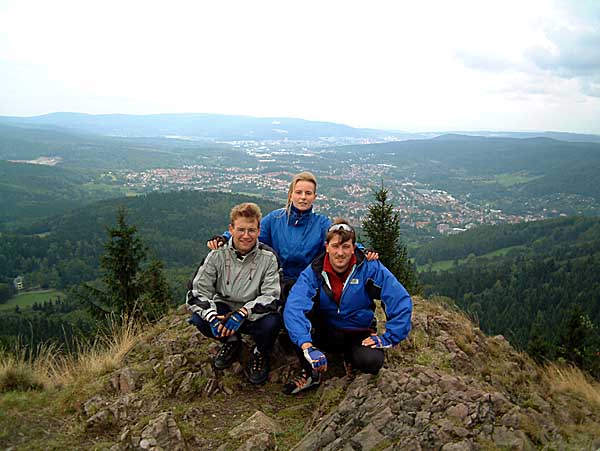 Rennsteig-Dolmar-Weg, 15. und 16. September 2001 - Bild 3