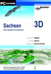 CD-ROM Sachsen 3D